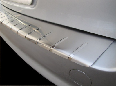 Ford Mondeo 4 (07-) накладка на задний бампер профилированная с загибом, к-кт 1шт.